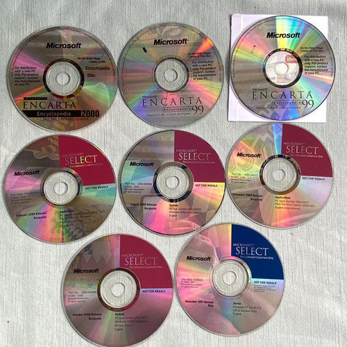 Microsoft select windows - pc, cd