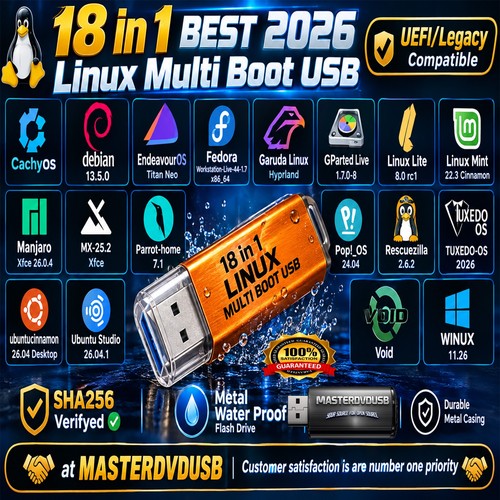 Multi boot linux - &, 18
