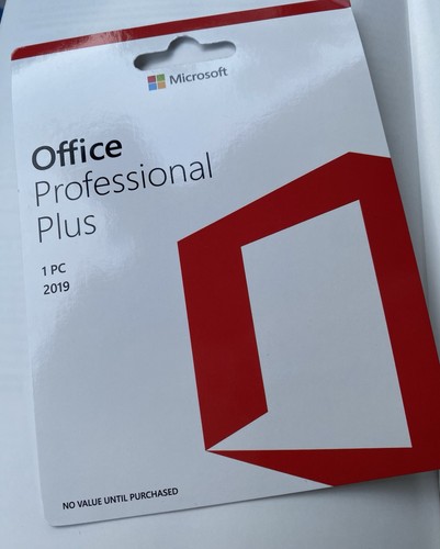 Microsoft office pro plus - pro, 2019