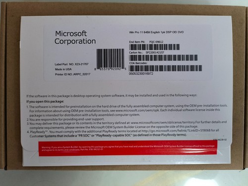 Microsoft windows pro 64 - microsoft,